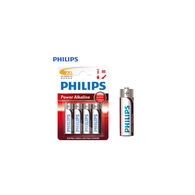 Conjunto de 4 pilhas alcalina Philips ultra power lr06