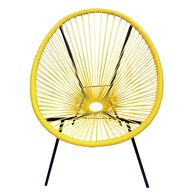 Cadeira CANOAS amarelo