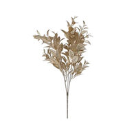 Haste com brilhantes cor champagne 37cm