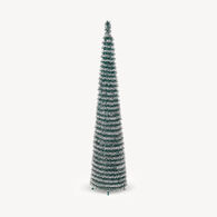 &Aacute;rvore de natal JOLLY POP verde com neve155cm