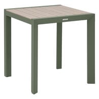 Mesa fixa EVASION verde em alumínio 70x75cm,  Mesa fixa EVASION verde em alumínio 70x75cm