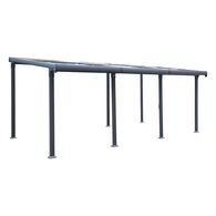 Extensão para pérgola ENOLIE graphite em alumínio 2m,  Extensão para pérgola ENOLIE graphite em alumínio 2m