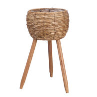 Vaseira Fibra Natural 52cm,  Vaseira Fibra Natural 52cm