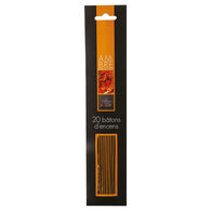 Conjunto de 20 paus de incenso ambar
