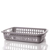 Cesto para roupa baixo taupe SAND