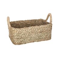 Cesto decorativo seagrass natural