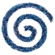 Grinalda holo azul 200cm,  Grinalda holo azul 200cm