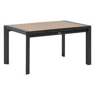 Mesa Extensível Automática Évasion Honey e Graphite 142cm,  Mesa Extensível Automática Évasion Honey e Graphite 142cm