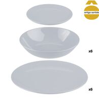 Servi&ccedil;o de mesa 18 pe&ccedil;as COLORAMA