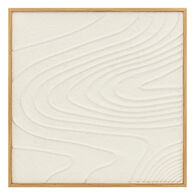 Quadro decorativo HATEYA de linhas com relevo