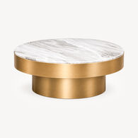 Mesa de centro GRAPHITE dourado 