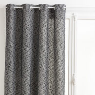 Cortina ASKA cinza e preta com textura 140x260cm