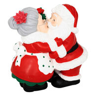 Figura pai natal e m&atilde;e natal 20cm