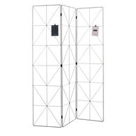 Biombo Preto Em Metal Para Fotos Preto