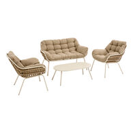 Conjunto de jardim PAOPAO argile para 4 pessoas