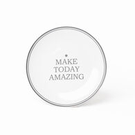 Prato Raso Hapy III Em Porcelana 27cm