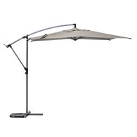 Guarda-sol MANOA descentrado taupe 3m