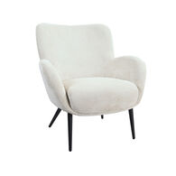 Poltrona BIRKA tecido bege