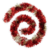 Grinalda vermelho e dourado mixed 200cm