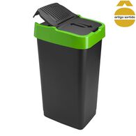 Ecoponto com tampa basculante 60l,  Ecoponto com tampa basculante 60l