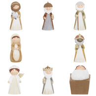 Pres&eacute;pio Com 8 Figuras 12cm