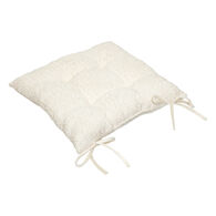 Coxim para cadeira AUTOMNE BOUCLETTE marfim 38x38cm,  Coxim para cadeira AUTOMNE BOUCLETTE marfim 38x38cm