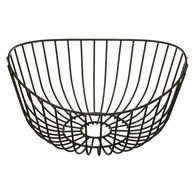 Fruteira com 2 níveis preta,  Fruteira com 2 níveis preta