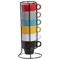 Conj. 6 Ch&aacute;venas Caf&eacute;