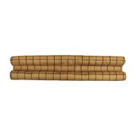 Veda dupla para porta fam&iacute;lia mostarda 80cm