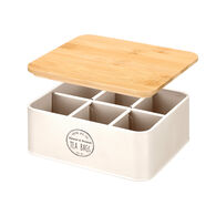 Caixa para cha em metal