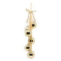 Pendurante bolas dourado