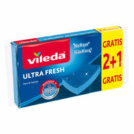 Esfregão ultrafresh não risca 2+1 VILEDA