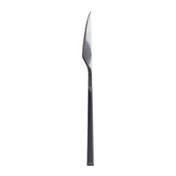 Faca de mesa LUNE inox com cabo preto