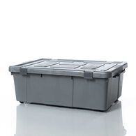 Caixa de arruma&ccedil;&atilde;o EUROPA cinza 70l