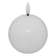 Vela led bola MOLIA branca 8cm