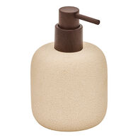 Doseador sabonete l&iacute;quido OLEYA bege 290ml