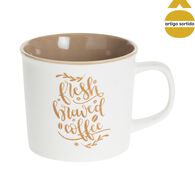 Caneca HOT DRINK em cerâmica 36cl,  Caneca HOT DRINK em cerâmica 36cl