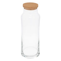 Jarro SLIM em vidro com tampa de cortiça 1l