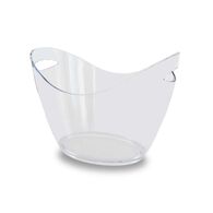 Balde transparente para gelo 7l,  Balde transparente para gelo 7l