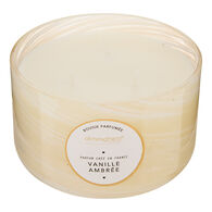 Vela perfumada baunilha em frasco vidro 540g