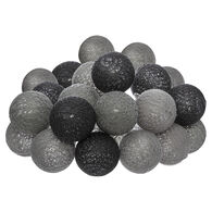 Grinalda 20 LED cinza 435cm