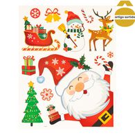 Autocolantes figura natalícia