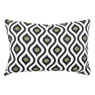 Almofada jacquard TWISTED LIME 38x58cm