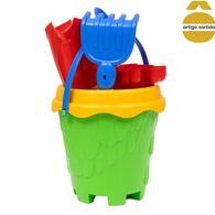 Balde de praia com acessórios,  Balde de praia com acessórios