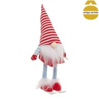 FIG. GNOMO 14X14X35CM GORRO RISCAS 2 SOR