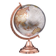  globo em metal rosa dourado