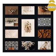 Multimoldura decorativa para 11 fotos