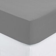 Lençol ajustável cinza 160x200cm,  Lençol ajustável cinza 160x200cm