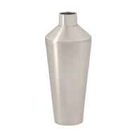 Jarra prateada em metal 40cm