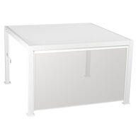 Estore para pérgola ÉVORA branco 3,6x3,6m,  Estore para pérgola ÉVORA branco 3,6x3,6m